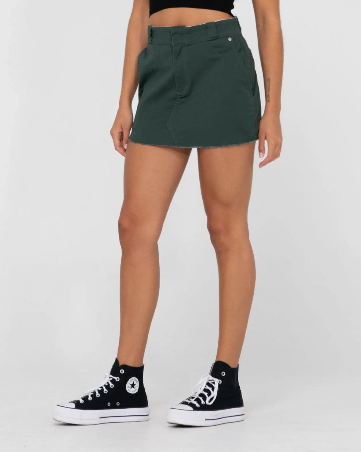Bobbi Mid Rise Mini Skirt | Rusty Best