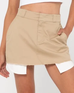 Bobbi Mid Rise Mini Skirt | Rusty Online