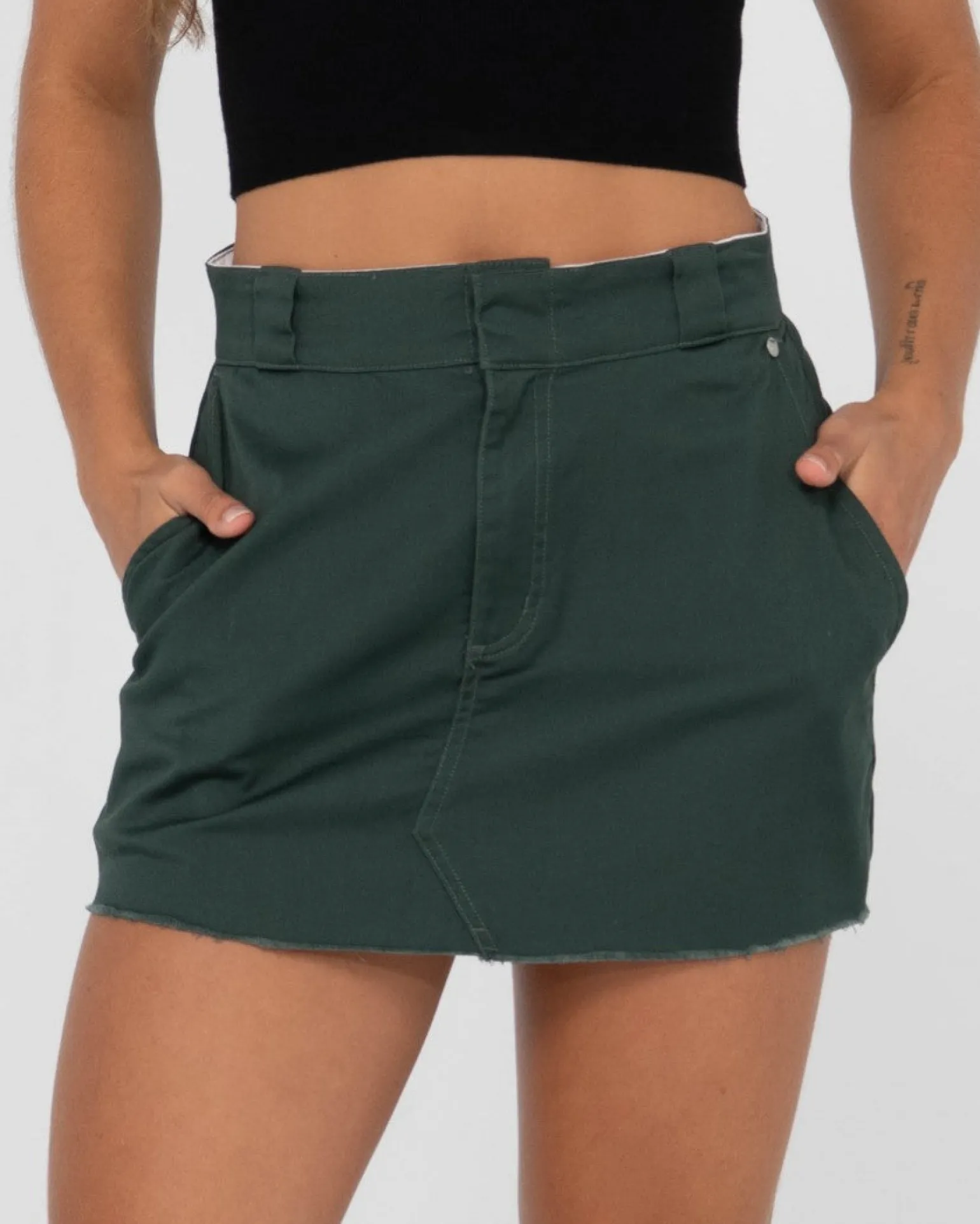 Bobbi Mid Rise Mini Skirt | Rusty Best
