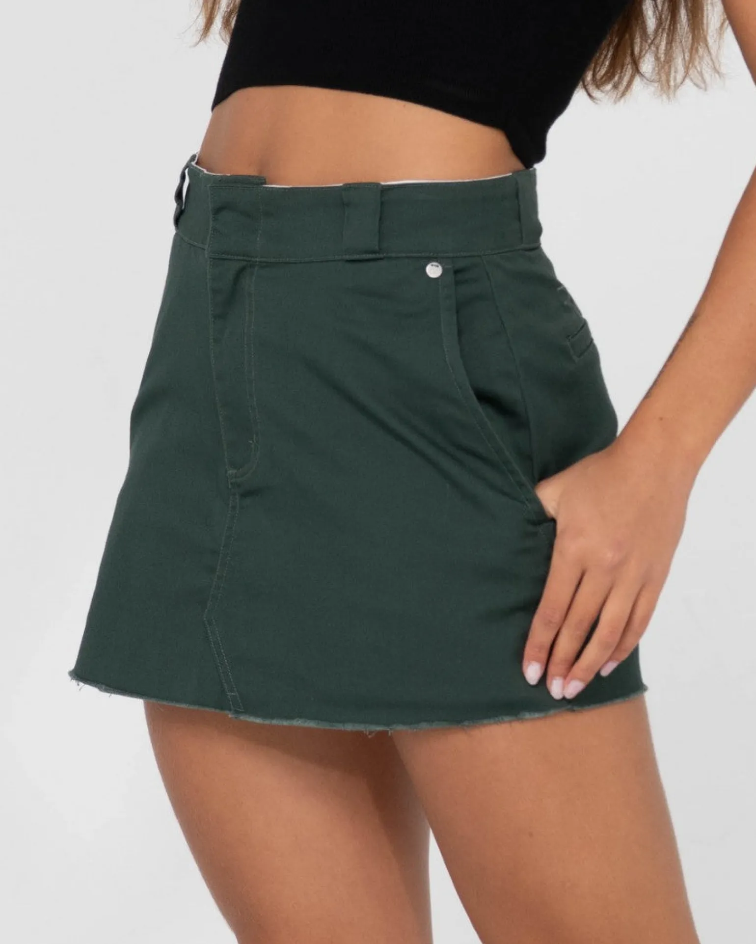 Bobbi Mid Rise Mini Skirt | Rusty Best