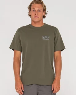 Boxed Out Short Sleeve Graphic Tee | Rusty Store