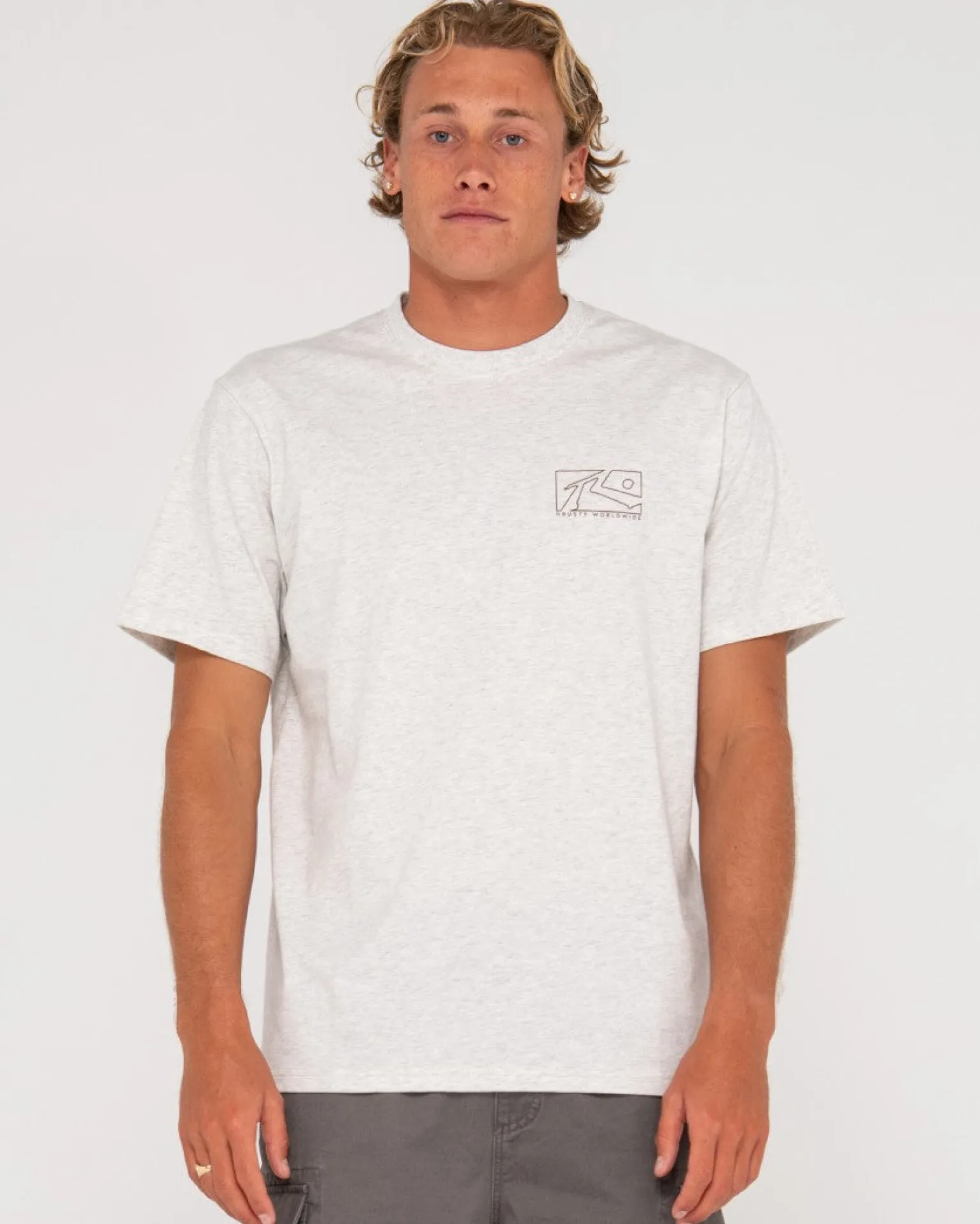 Boxed Out Short Sleeve Graphic Tee | Rusty Discount