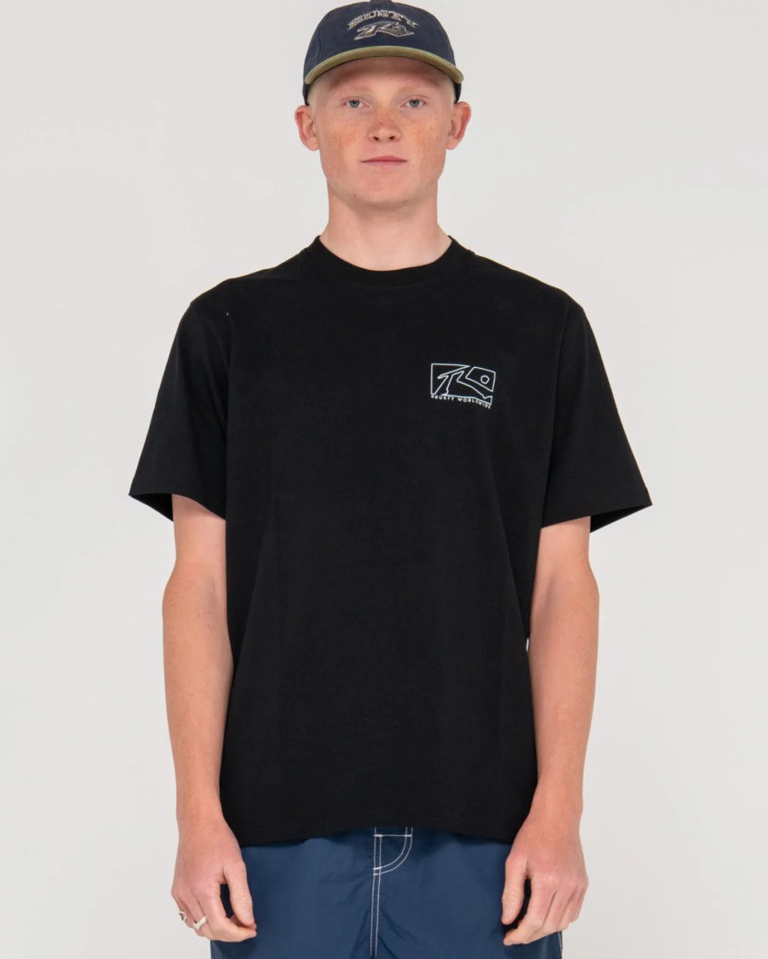 Boxed Out Short Sleeve Graphic Tee | Rusty Store