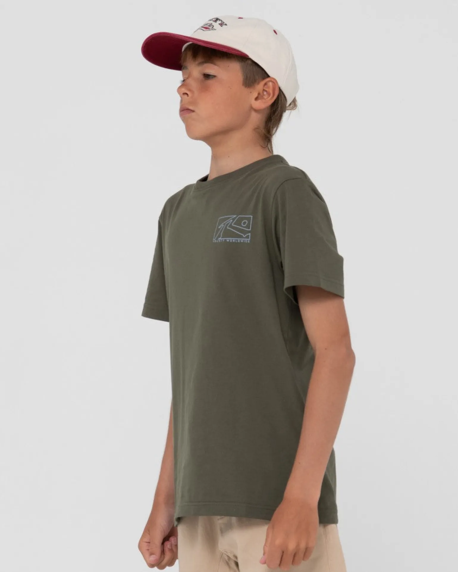 Boxed Out Short Sleeve Graphic Tee Boys | Rusty Cheap