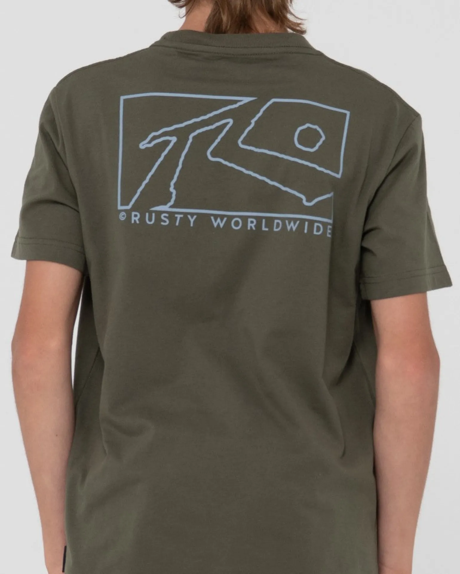 Boxed Out Short Sleeve Graphic Tee Boys | Rusty Cheap