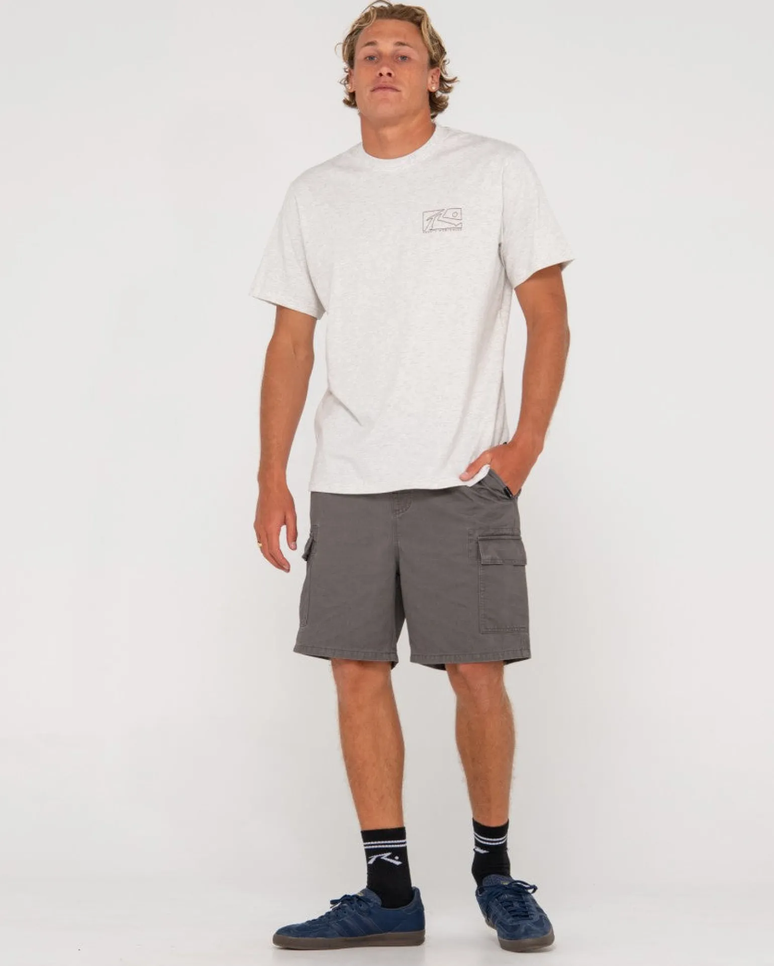 Boxed Out Short Sleeve Graphic Tee | Rusty Discount