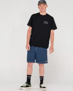 Boxed Out Short Sleeve Graphic Tee | Rusty Store