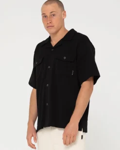 Boxy Badman Short Sleeve Shirt | Rusty Best Sale