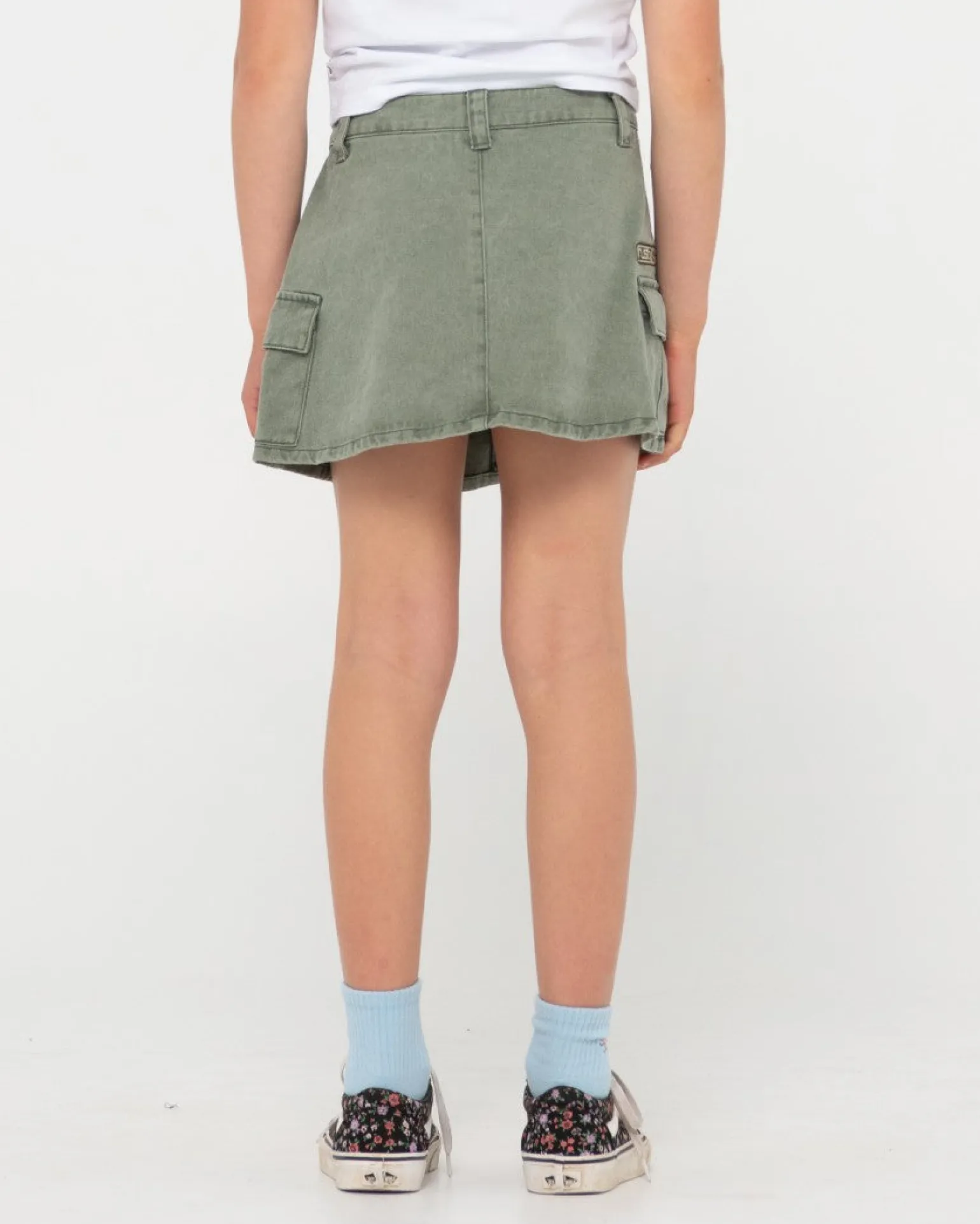 Brooks Low Rise Twill Cargo Skirt Girls | Rusty Flash Sale