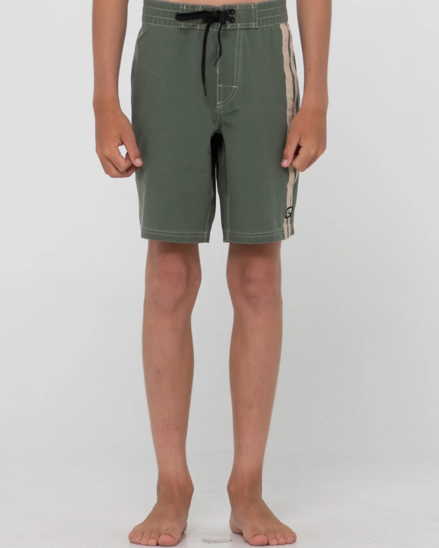 Burnt Rubber Vintage Wash Boardshort Boys | Rusty Cheap
