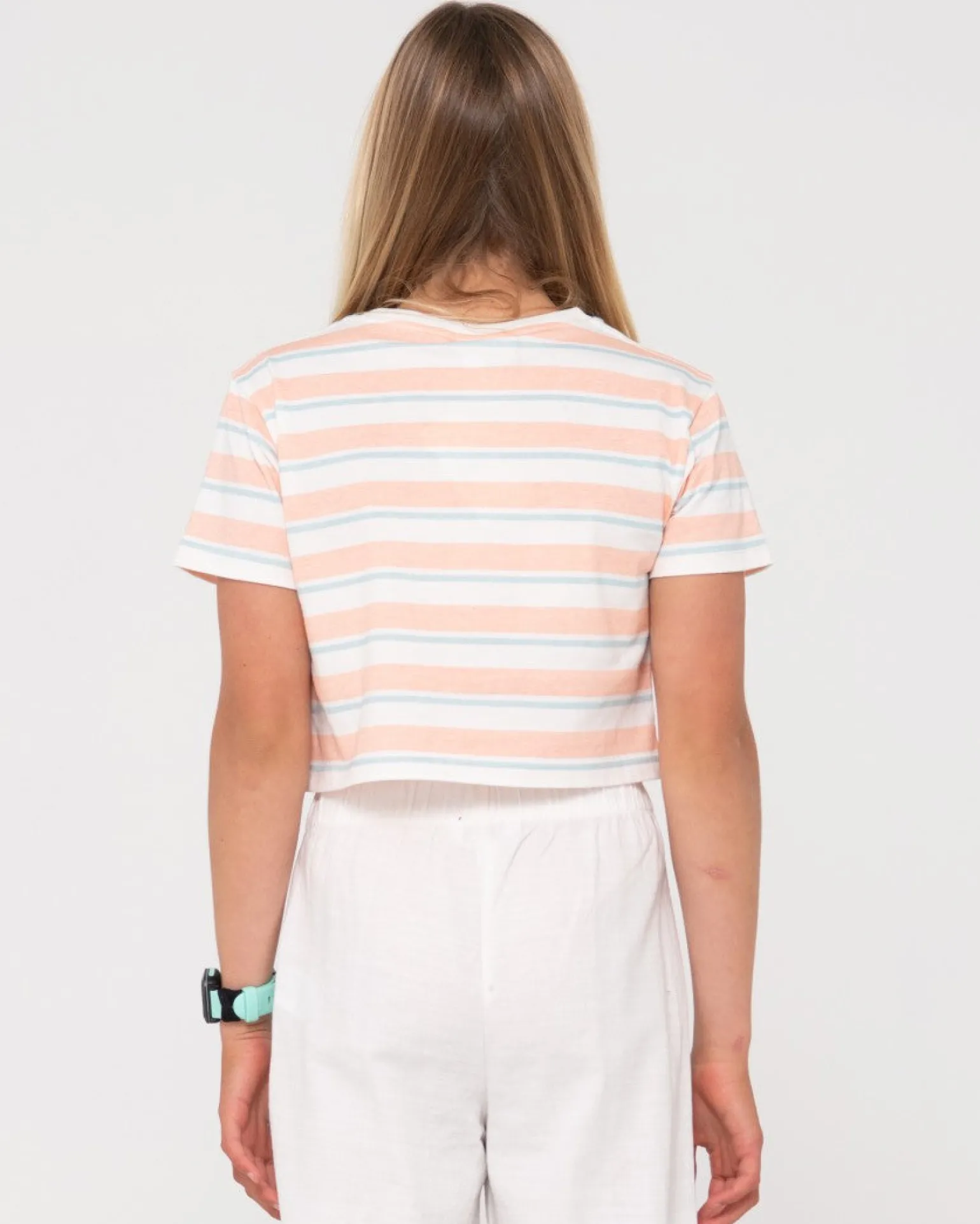 Camila Stripe Tee Girls | Rusty Shop
