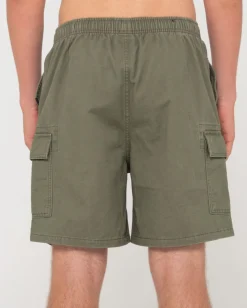 Camper Cargo Elastic Short | Rusty Cheap