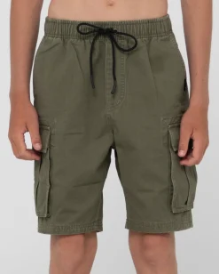 Camper Cargo Elastic Short Boys | Rusty Online