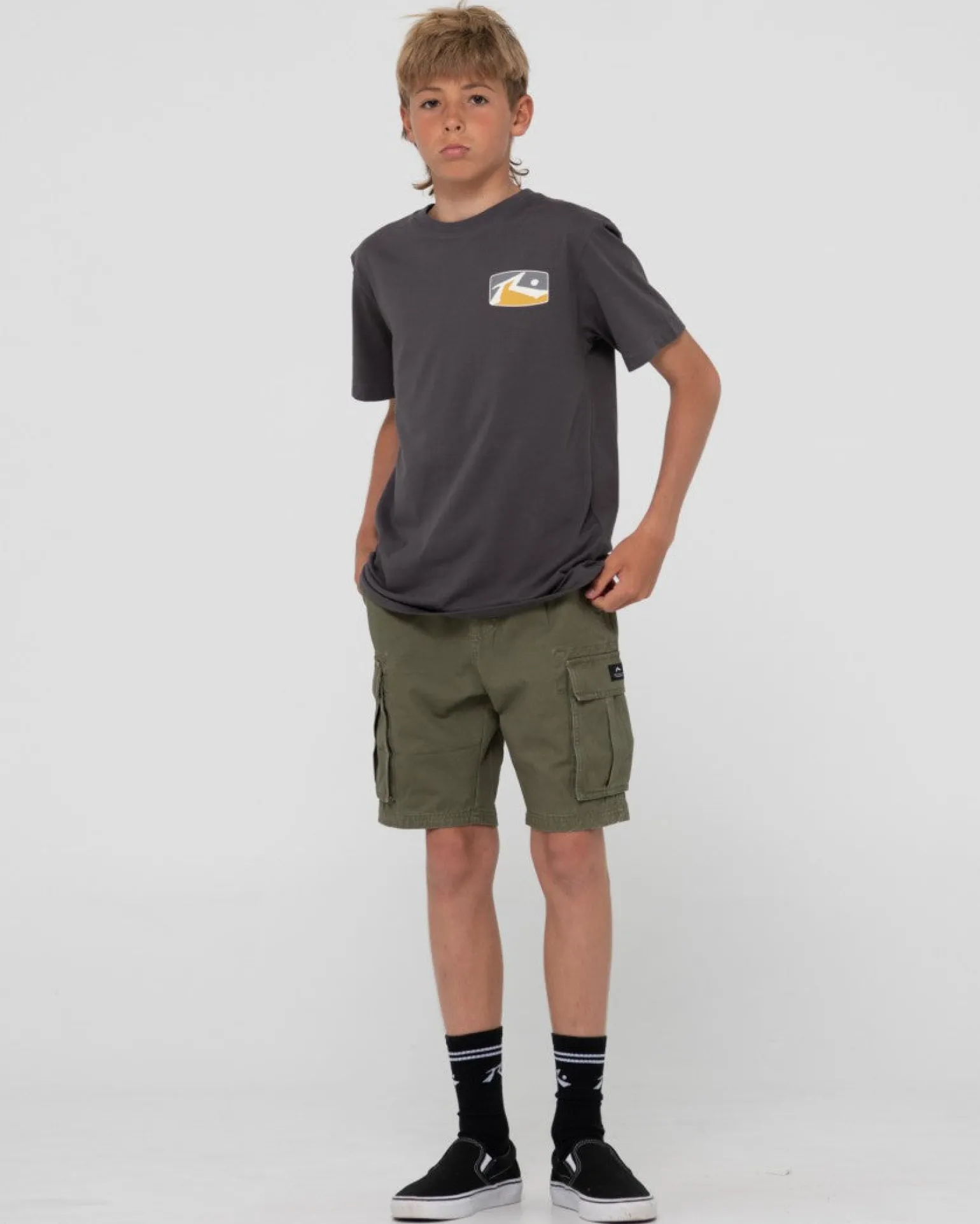 Camper Cargo Elastic Short Boys | Rusty Online