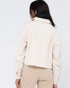Carmen Cord Overshirt Jacket | Rusty Flash Sale