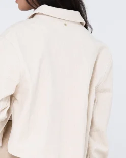 Carmen Cord Overshirt Jacket | Rusty Flash Sale