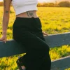 Carolina High Waisted Relaxed Fit Linen Pant | Rusty Flash Sale