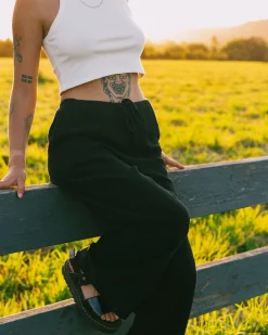 Carolina High Waisted Relaxed Fit Linen Pant | Rusty Flash Sale