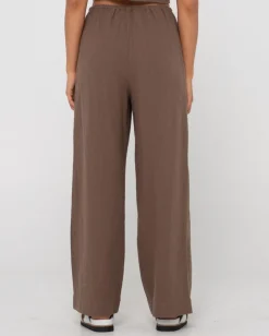 Carolina High Waisted Relaxed Fit Linen Pant | Rusty Fashion