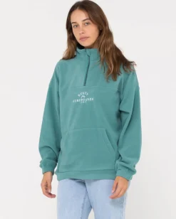 Central Division Relaxed Polar Fleece | Rusty Discount