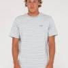 Changing Lanes Short Sleeve Stripe Tee | Rusty Best Sale