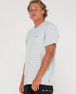 Changing Lanes Short Sleeve Stripe Tee | Rusty Best Sale