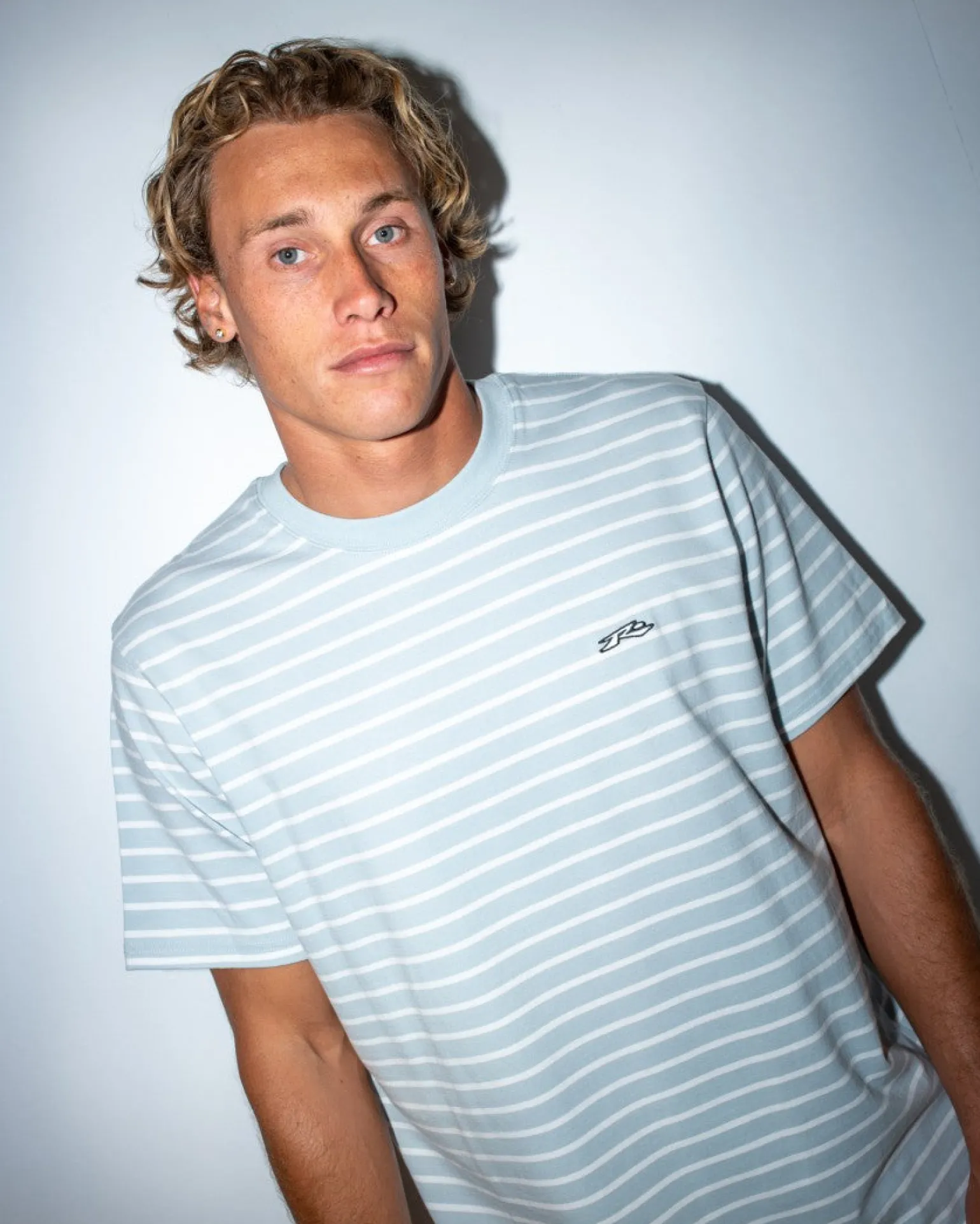 Changing Lanes Short Sleeve Stripe Tee | Rusty Best Sale