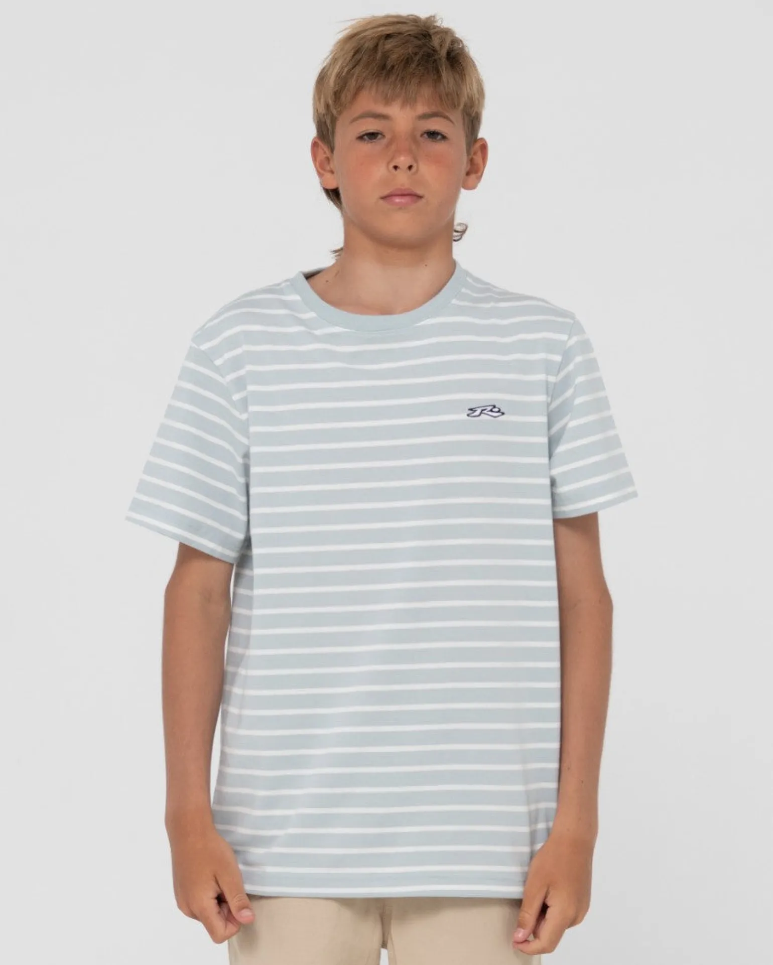 Changing Lanes Striped Tee Boys | Rusty Best