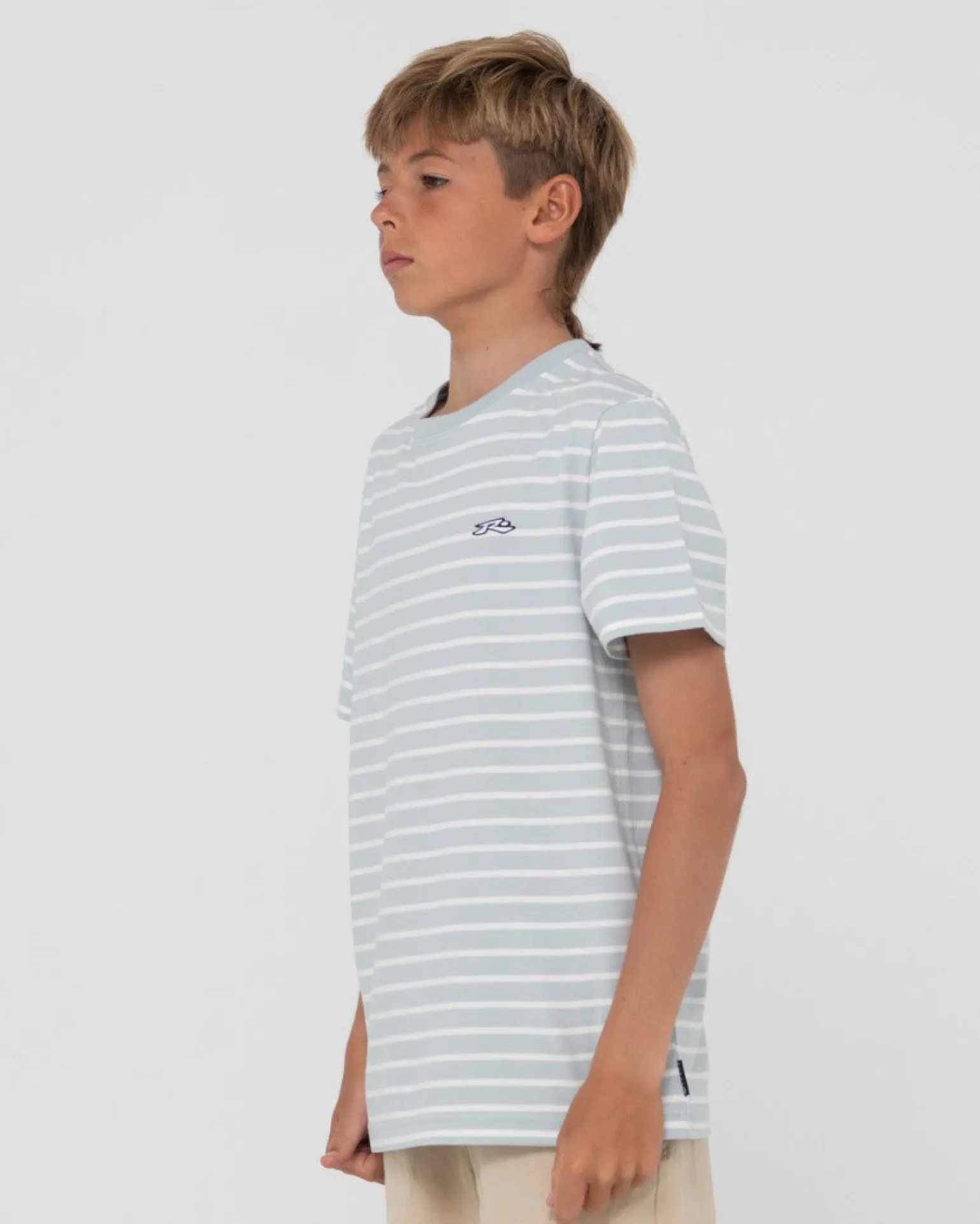 Changing Lanes Striped Tee Boys | Rusty Best