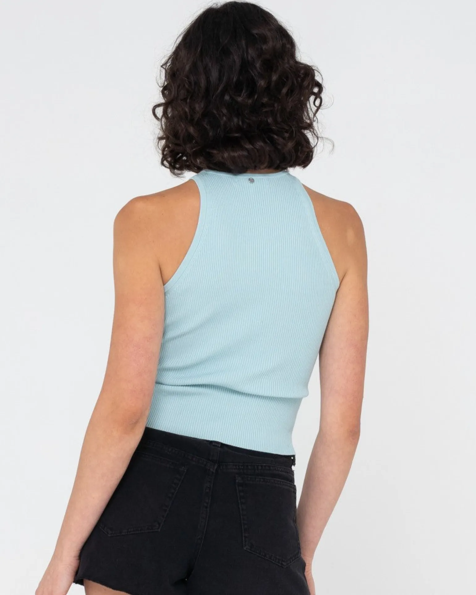 Charis Rib Knit Tank | Rusty Hot