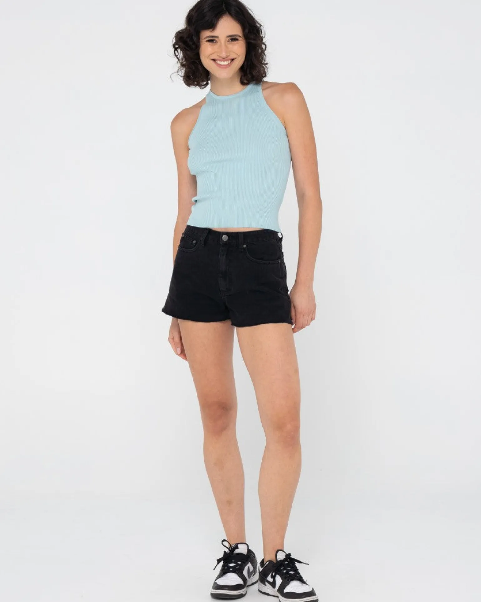 Charis Rib Knit Tank | Rusty Hot