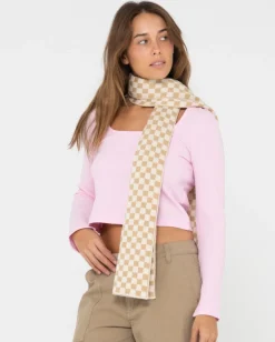 Check Mate Reversible Scarf | Rusty Best Sale