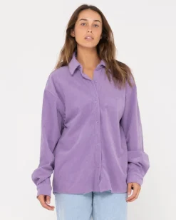 Chelsea Oversized Cord Shirt | Rusty Discount