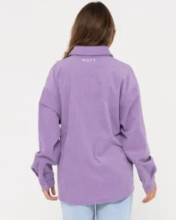 Chelsea Oversized Cord Shirt | Rusty Flash Sale