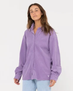 Chelsea Oversized Cord Shirt | Rusty Shop