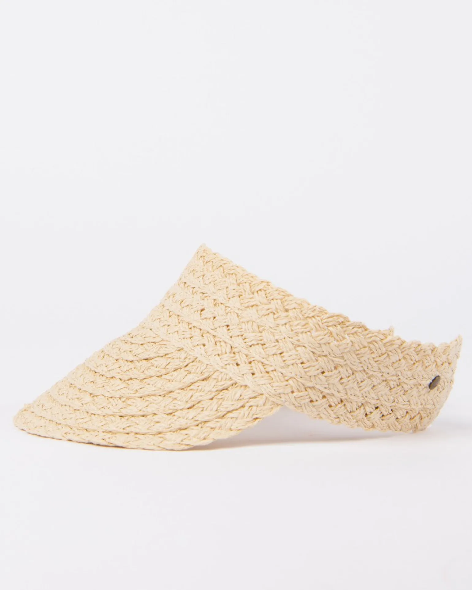 Cindy Straw Adjustable Visor | Rusty Best