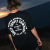 Circular Short Sleeve Graphic Tee | Rusty Best
