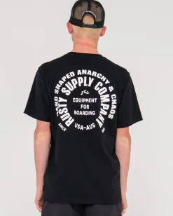 Circular Short Sleeve Graphic Tee | Rusty Best