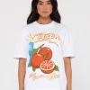 Citron Oversize Graphic Tee | Rusty Cheap