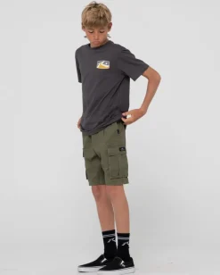 Click Bait Short Sleeve Graphic Tee Boys | Rusty Shop