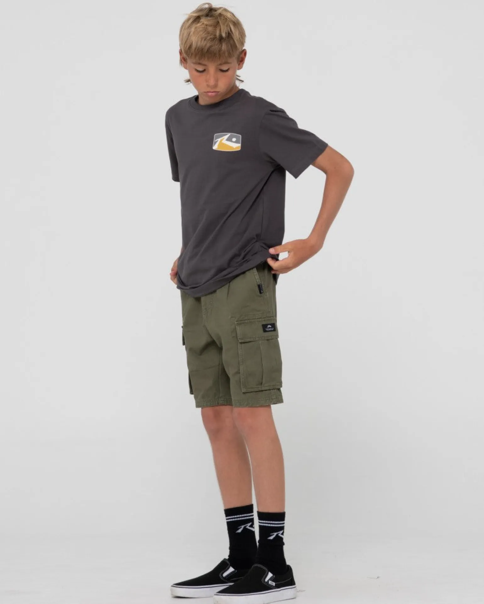 Click Bait Short Sleeve Graphic Tee Boys | Rusty Shop
