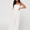Coco Shirred Maxi Dress | Rusty Hot