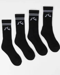 Comp Mid Calf 4-Sock Pack | Rusty Clearance