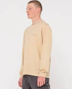 Comp Wash Long Sleeve Tee | Rusty Clearance