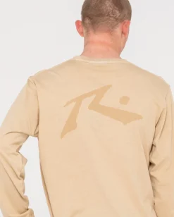 Comp Wash Long Sleeve Tee | Rusty Clearance