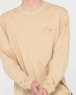 Comp Wash Long Sleeve Tee | Rusty Clearance
