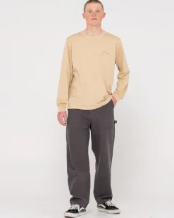Comp Wash Long Sleeve Tee | Rusty Clearance