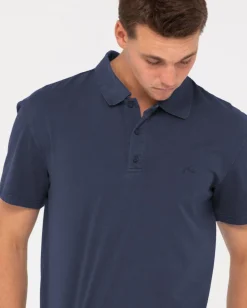 Comp Wash Short Sleeve Polo | Rusty Flash Sale