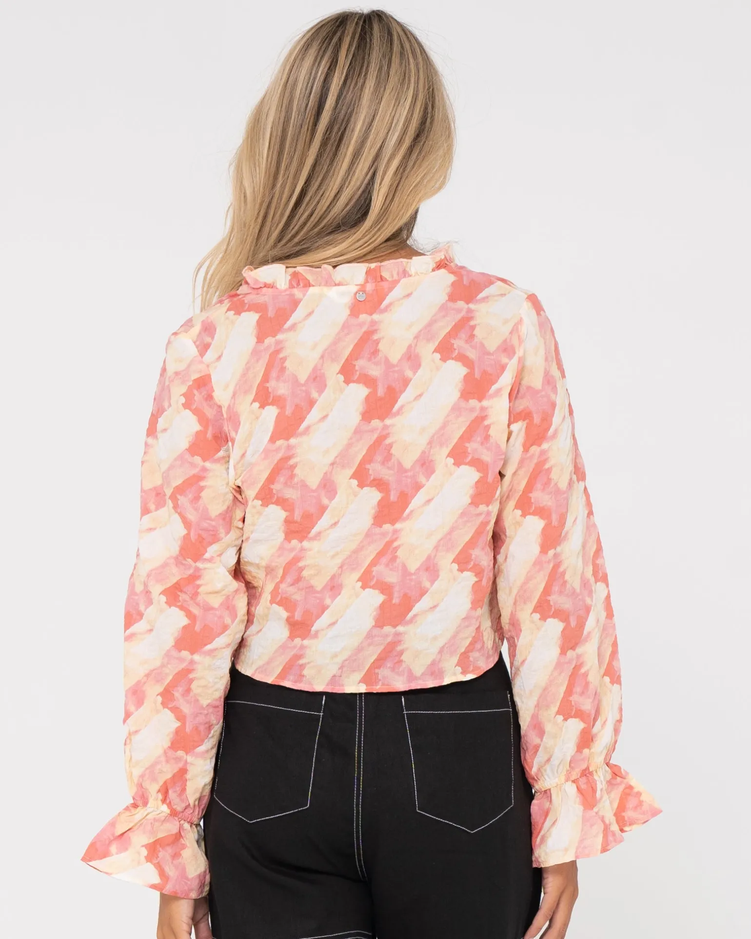 Cosmos Long Sleeve Shirt | Rusty Hot