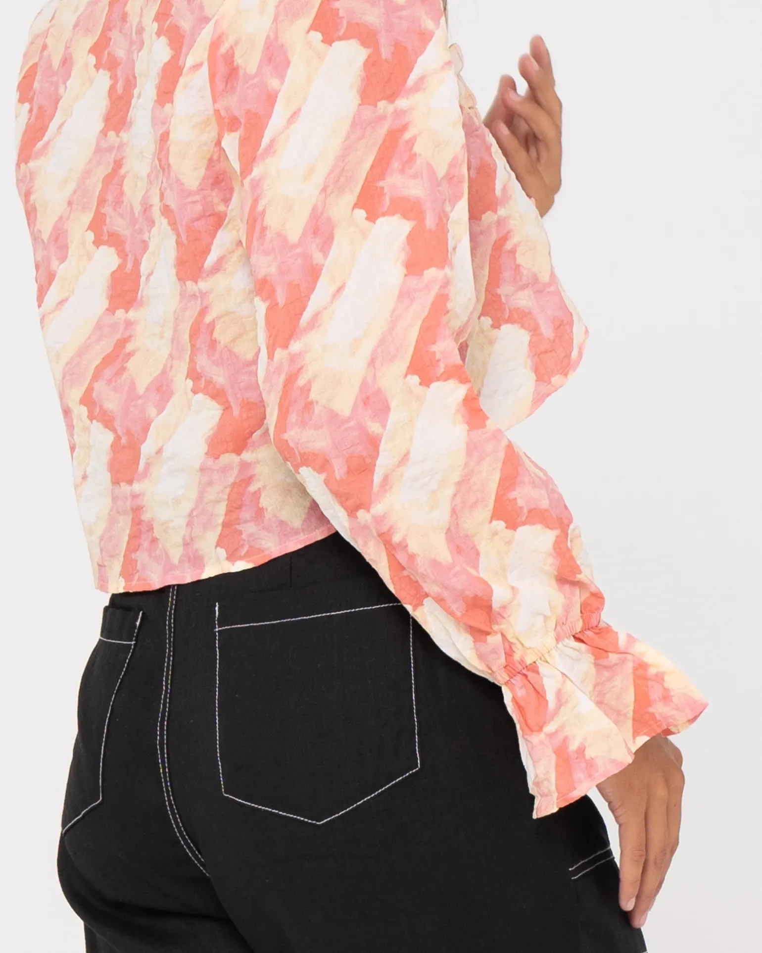 Cosmos Long Sleeve Shirt | Rusty Hot